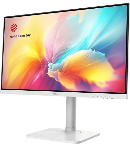 Монитор 23.8' MSI Modern MD2412PW IPS 1920x1080, 100 Гц, 4 мс, 16:9, 300 кд/м2, 1xHDMI, 1xUSB-C, 1x3.5 мм, белый