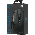 Мышь проводная Logitech G502 X черный, 25600 dpi, USB, кнопки - 13, фото2