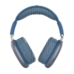 Беспроводные/проводные наушники QUMO Emotion BT 0092 синий, накладные, Bluetooth + проводной, до 10 ч, фото2