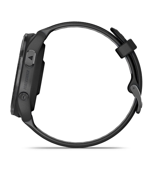 Умные часы Garmin Forerunner 965, 1.4' AMOLED, Wi-Fi, Bluetooth, NFC, GPS, 50м, черный / серый