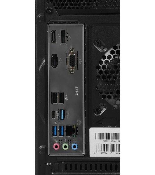 Компьютер Amur Нарвал B7I21 MT i3 12100 (3.3) 16Gb SSD 512Gb UHDG 730 FreeDOS 2.5xGbitEth 400W мышь клавиатура черный (RUS) (2147008)