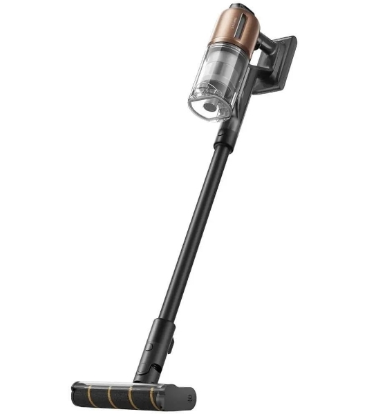 Пылесос вертикальный Dreame Z20 AquaCycle черный/бронзовый, питание от аккумулятора, 250 Вт, уборка влажная/сухая, пылесборник 0.6 л