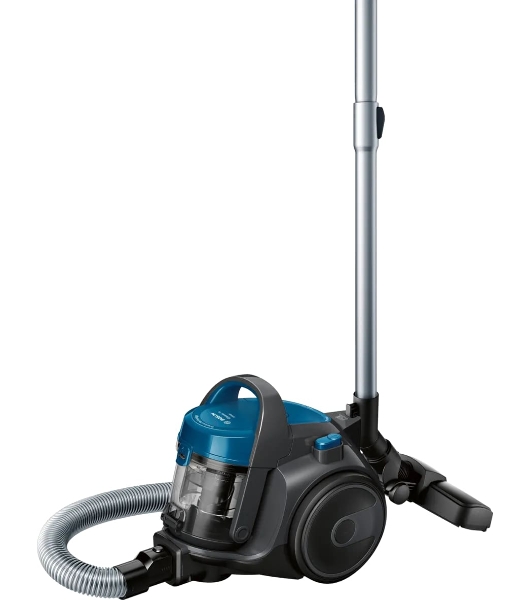 Пылесос Bosch BGS05A220 синий/серый, 700 Вт, уборка сухая, пылесборник контейнер 1.5 л