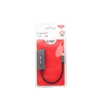 Кабель-переходник USB 3.1 Type-C -->RJ-45 1000Mbps Ethernet, Aluminum Shell, 0.15м Telecom TU320M, фото2