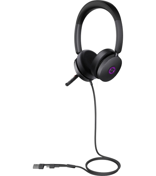 Гарнитура проводная Yealink UH48 Dual UC USB-C/A 1308152