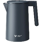 Чайник электрический Viomi Double-layer kettle черный V-MK171A, фото 1