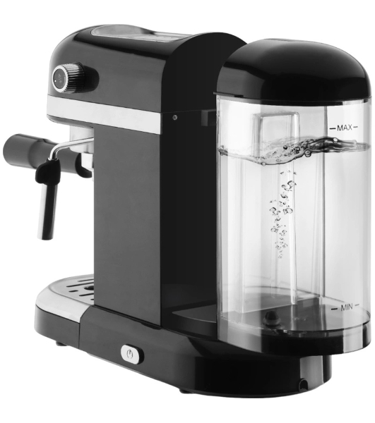 Кофеварка рожковая Ufesa PALERMO BLACK черный, исп. кофе - молотый, 1.5 л, 1350 Вт, 20 бар