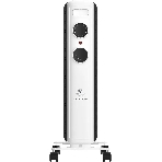 Обогреватель масляный Royal Clima Laggio Nero ROR-LN7-1500M, с терморегулятором, 1500Вт, 6 секций, 3 режима, белый/серый, фото4