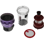 Пылесос вертикальный Zelmer STICK ZSVC925T Wiktor фиолетовый/черный, питание от аккумулятора, 380 Вт, уборка сухая, пылесборник 0.8 л, фото10
