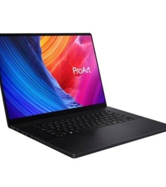 Ноутбук ASUS ProArt P16 H7606WR-SE005X 16'(3840x2400 OLED)/Touch/AMD Ryzen AI 9 HX 370(2Ghz)/32Gb/2TbPCISSDGb/noDVD/Ext:NVIDIA GeForce RTX 5070 Ti(12288Mb)/Cam/BT/WiFi/90WHr/war 1y/1.98kg/Nano Black/Win 11Pro + алюм корп; DialPad