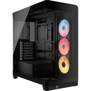 Корпус Corsair 4500X RS-R ARGB Black, Midi-Tower, чёрный, 3 x 120 мм