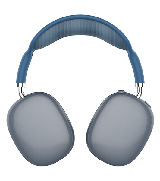 Беспроводные/проводные наушники QUMO Emotion BT 0092 синий, накладные, Bluetooth + проводной, до 10 ч
