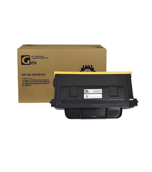 Картридж GalaPrint GP-KX-FAT431A7 черный (6000 стр) для Panasonic KX-MB2230/KX-MB2235/KX-MB2270/KX-MB2510/KX-MB2515/KX-MB2540/KX-MB2545/KX-MB2571/KX-MB2575