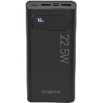 Портативный аккумулятор Digma DGPF20A 20000mAh QC3.0/PD3.0 22.5W 3A 2xUSB-A/USB-C черный, фото6