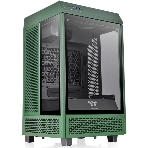 Компьютерный корпус Thermaltake The Tower 100 Racing Green без БП miniITX 1x120мм 3x140мм 2xUSB 3.0 audio bott PSU, фото 1