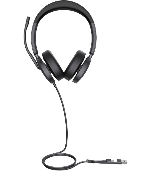 Гарнитура проводная Yealink UH48 Dual UC USB-C/A 1308152