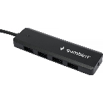 USB-концентратор Gembird UHB-C354, USB 3.0, USB 4 порта, USB с доп питанием, фото6