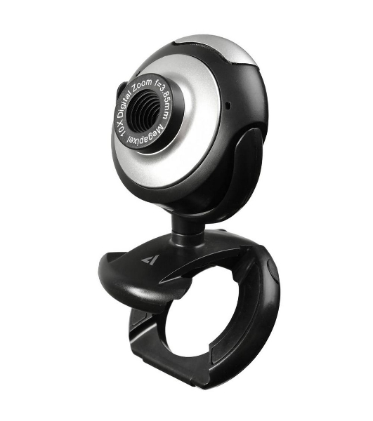 Веб-камера ACD Vision UC100 640x480, 30 кадр/с, USB Type-A, микрофон (2 шт, шумоподавление), автоосвещение, универсальное крепление