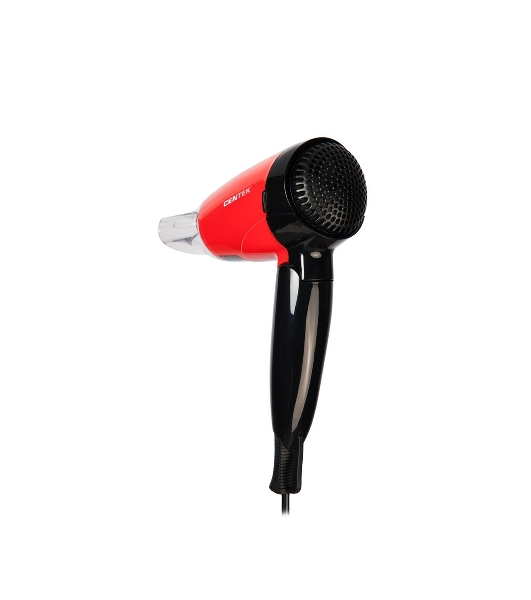 Фен Centek CT-2230 RBL красный/черный, 1200 Вт, компактный