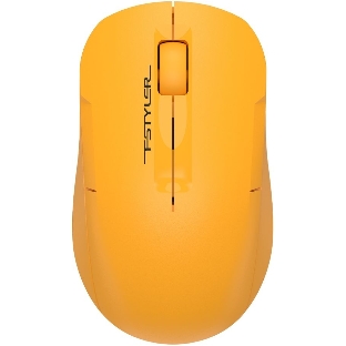 Мышь беспроводная A4Tech Fstyler FG15C Air2 желтый, 1200 dpi, радиоканал, USB, кнопки - 3