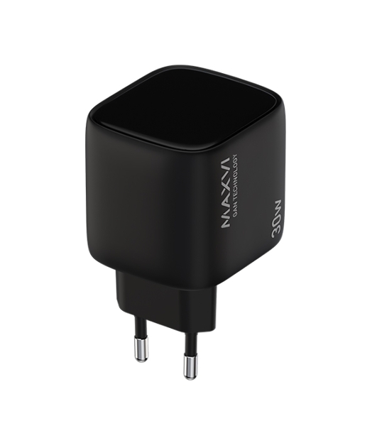 Сетевое зарядное устройство Maxvi SFC-330GN Type-C\USB 30W PD QC3.0 черный