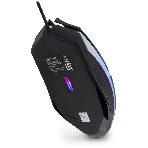Мышь проводная Oklick 398G черный, 2400 dpi, USB, кнопки - 4, фото8