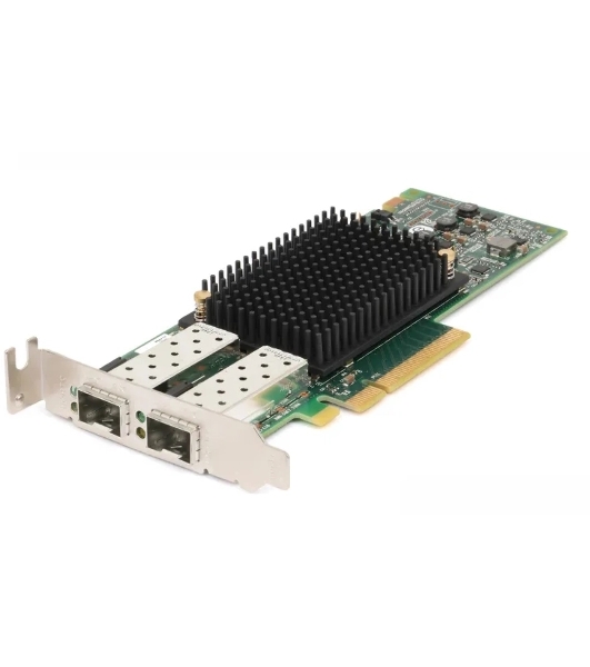 Адаптер HBA DELL Emulex LPe31002 Dual Port FC16 Fibre Channel HBA, PCIe Low Profile, Customer Kit, V2 (including FC16 trancievers x 2)
