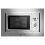 Микроволновая печь встраиваемая Maunfeld MBMO820MS03 нержавеющая сталь, 20 л, 1250 Вт, переключатели - поворотный механизм, фото 1