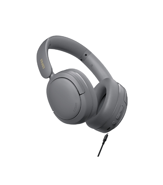 Беспроводные/проводные наушники Edifier W800BT SE серый, полноразмерные, Bluetooth + USB-C, игровой режим, до 30 ч