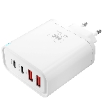 Сетевое зарядное устройство MORE CHOICE NC95 2USB+2Type-C 3.0A PD 65W, белый, фото4