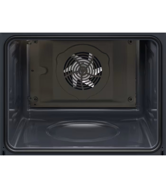 Встраиваемая электрическая духовка ELECTROLUX EOF5F70X с конвекцией, объем 72 л, 8 режимов, очистка каталитическая задняя стенка, 2 стекла в дверце, направляющие проволочные + телескопические (1 уровень)