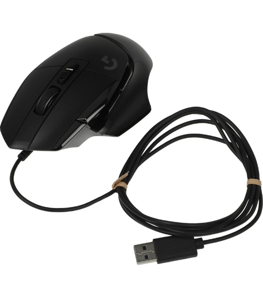 Мышь проводная Logitech G502 X черный, 25600 dpi, USB, кнопки - 13
