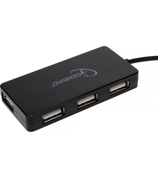 USB-концентратор Gembird UHB-U2P4-03, USB 2.0, USB 4 порта, USB