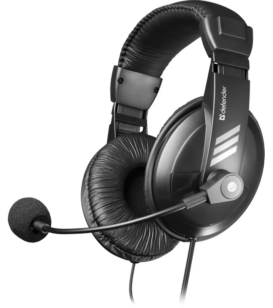 Гарнитура Defender Gryphon 750U чёрный, проводная