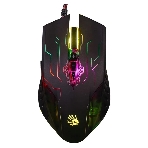 Мышь проводная A4Tech Bloody Q51 черный, 3200 dpi, USB, кнопки - 8, фото 1
