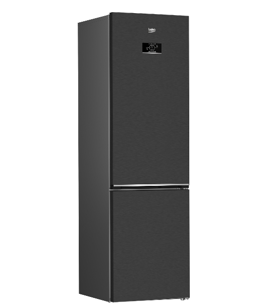 Холодильник Beko B3RCNK405HDXBR антрацит двухкамерный морозилка снизу, No Frost
