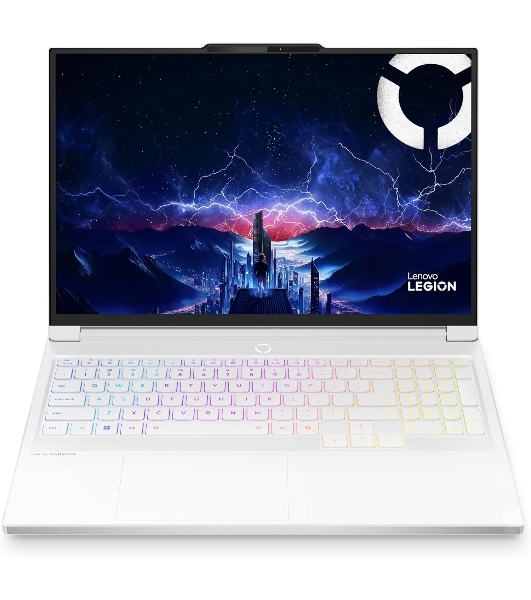 Ноутбук Lenovo Legion 7 16IAX10/Intel Core Ultra 9 275HX/16'/OLED/32GB/1024GB SSD/NVIDIA GeForce RTX 5060 8GB/Windows 11 Home/белый/2kg