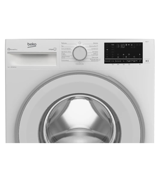 Стиральная машина Beko B3WFR572WW белый, загрузка фронтальная 7 кг, 1200 об/мин., класс: А