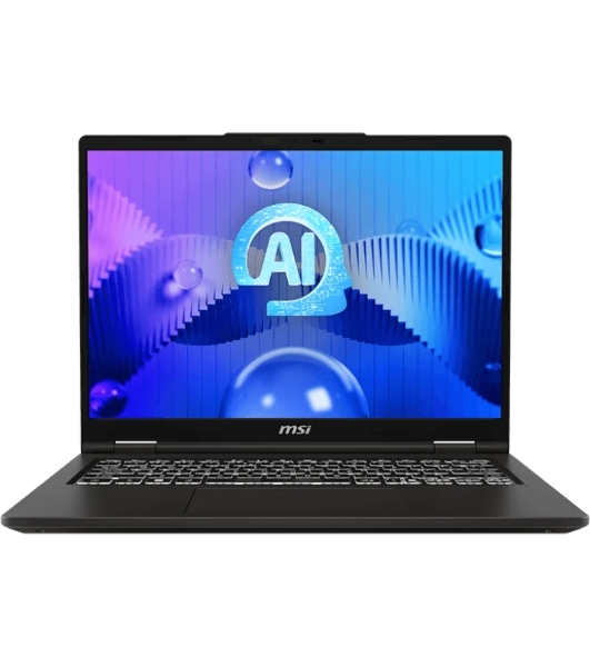 Ноутбук MSI Venture 14 AI A1MG-038RU Core 5 125H 14' 2.8K (2880 x 1800),16:10,OLED,DDR5 16GB (8GBx2),512GB SSD,Intel Arc Graphics,backlight,55.2Whr,1.7kg,1y,Win11Pro,Solid Gray