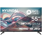 Телевизор Hyundai 55' H-LED55BU7012 черный LED 4K UHD 60Hz Smart TV YaOS 2GB/32GB, фото2