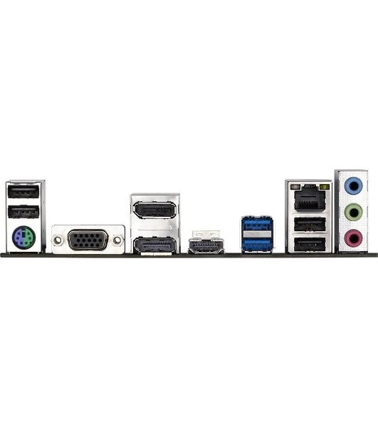 Материнская плата Gigabyte H610M S2H V3 DDR4, LGA 1700, Intel H610, 2xDDR4, 4xSATA, 1xM.2, 1xPCIe 4.0 x16, 1xPCIe x1, 1xHDMI, 1xDP, 1xVGA, 1x 1Gb LAN, 2xUSB-A 3.2 Gen 1, 4xUSB-A 2.0, 3x 3.5 мм, 7.1, mATX