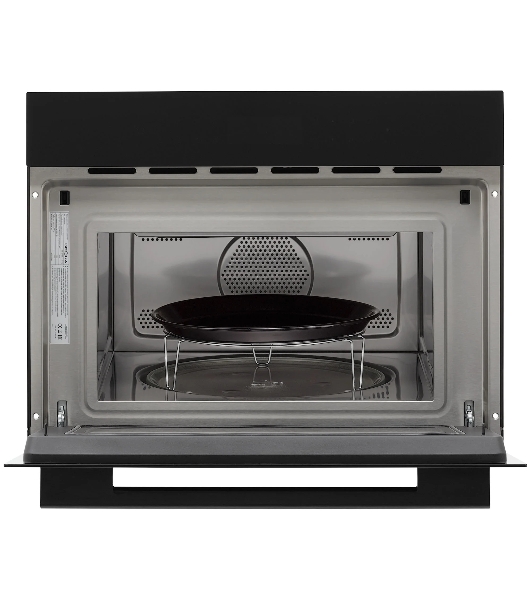 Встраиваемая микроволновая печь Krona ONYX 45H mw BL/BL черный, 38 л, 1000 Вт, переключатели - сенсор