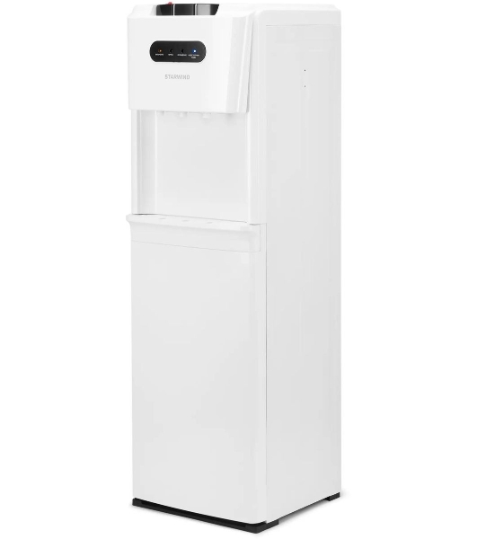 Кулер для воды Starwind SW-1012CW, нижняя загрузка, нагрев 95 °С, охлаждение 4 °С, белый