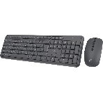 Комплект клавиатура+мышь Oklick S277W беспроводной, USB, 1600 DPI, серый, фото2