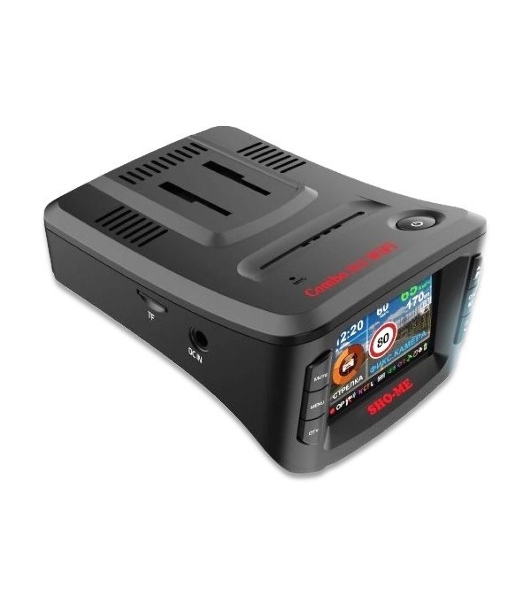 Видеорегистратор Sho-Me Combo №1 WiFi, 2304x1296, 2.31', GPS/ГЛОНАСС, Wi-Fi, G-сенсор, датчик движения, GPS-информатор