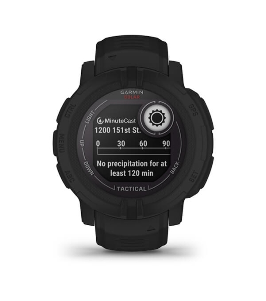 Умные часы Garmin Instinct 2 Solar Tactical, 1.1' MIP, Wi-Fi, Bluetooth, NFC, GPS, IP68, черный