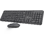 Комплект клавиатура+мышь Oklick S277W беспроводной, USB, 1600 DPI, серый, фото3