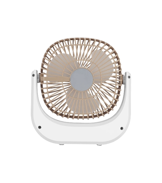 Вентилятор Centek CT-5041 бежевый, настольный, 5 Вт, 3 скорости, 10 см