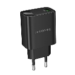 Сетевое зарядное устройство BOROFONE (6941991120428) BA95A 1USB 3.0A QC3.0 18W, черный, фото 1