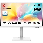 Монитор 23.8' MSI Modern MD2412PW IPS 1920x1080, 100 Гц, 4 мс, 16:9, 300 кд/м2, 1xHDMI, 1xUSB-C, 1x3.5 мм, белый, фото 1
